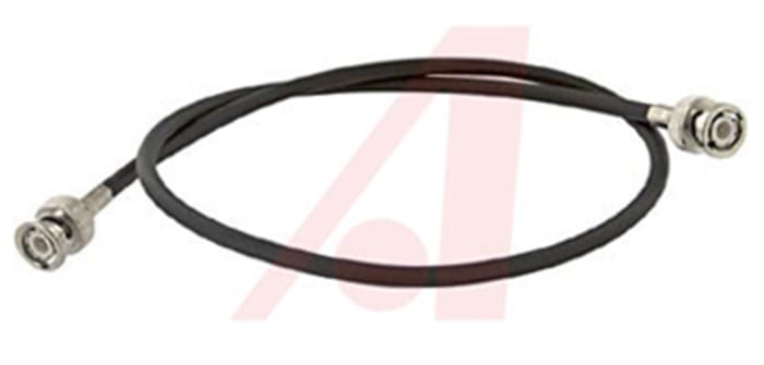 Mueller Electric Male BNC to Male BNC, 0.3m, RG58C/U Coaxial, Terminated