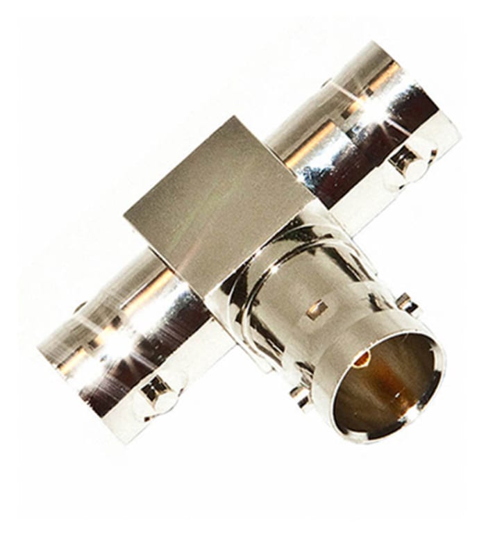 Mueller Electric Tee 75Ω RF Adapter BNC Socket to BNC Socket