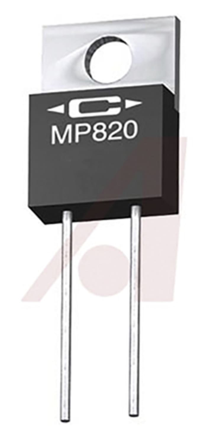 Caddock 20Ω Film Resistor 20W ±1% MP820-20.0-1%