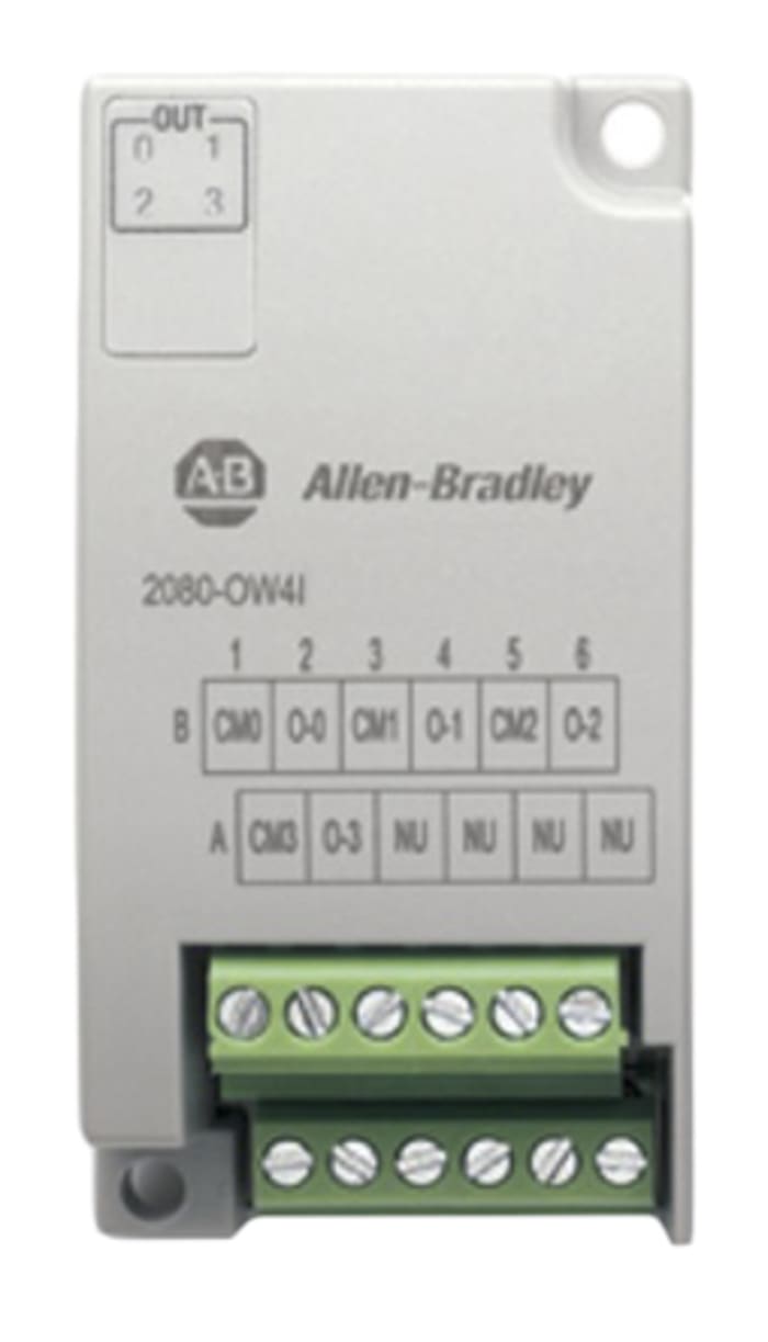 Allen Bradley Guardmaster NX Series Output Module for Use with Micro820, Micro830, Micro850, 3.3 V dc