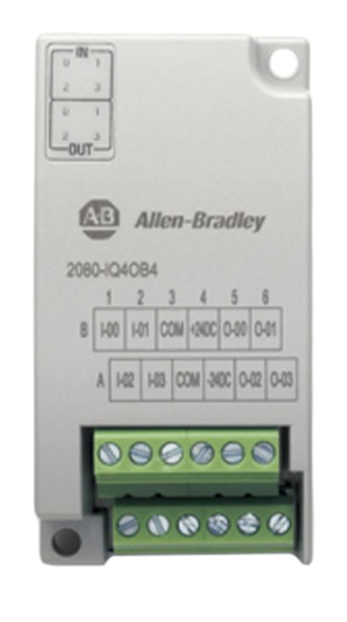 Allen Bradley Guardmaster NX Series PLC I/O Module for Use with Micro820, Micro830, Micro850, 24 V dc