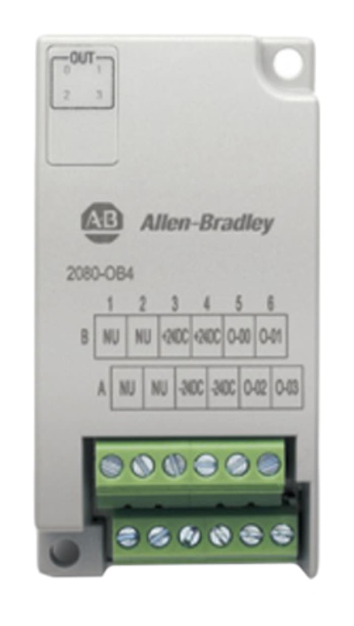 Allen Bradley Guardmaster NX Series PLC I/O Module for Use with Micro820, Micro830, Micro850, 24 V dc