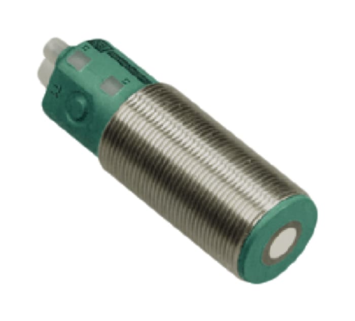 Pepperl + Fuchs Barrel-Style Proximity Sensor, M30 x 1.5, 30 → 500 mm Detection, Push Pull Output, 10 →