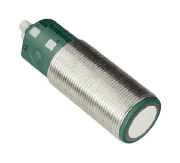 Pepperl + Fuchs Barrel-Style Proximity Sensor, M30 x 1.5, 90 → 2000 mm Detection, Push Pull Output, 10 →