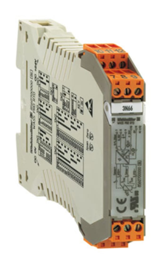 Weidmuller WAS5 Series Interface Relay Module, DIN Rail Mount