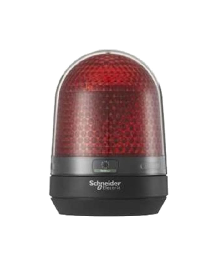 Schneider Electric Harmony XVR Series Red Multiple Effect Beacon, 48 V dc, Base Mount, LED Bulb, IP23, IP65