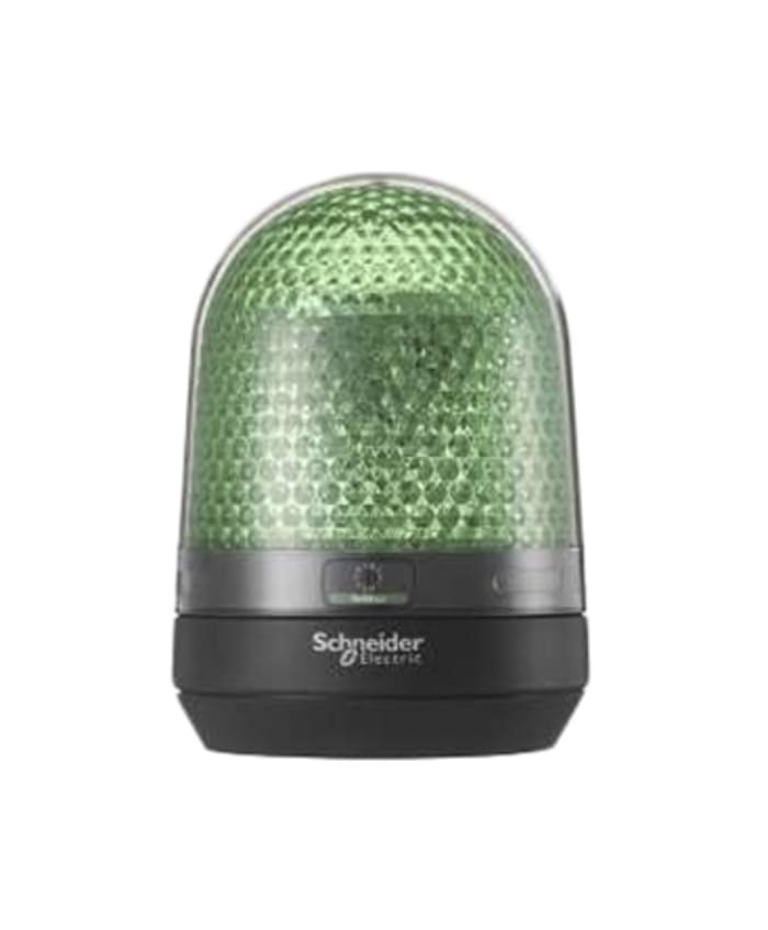 Balise clignotante à LED  verte Schneider Electric série Harmony XVR, 48 V c.c.