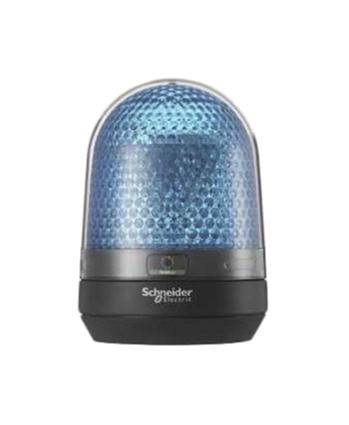 Schneider Electric Harmony XVR Series Blue Multiple Effect Beacon, 48 V dc, Base Mount, LED Bulb, IP23, IP65