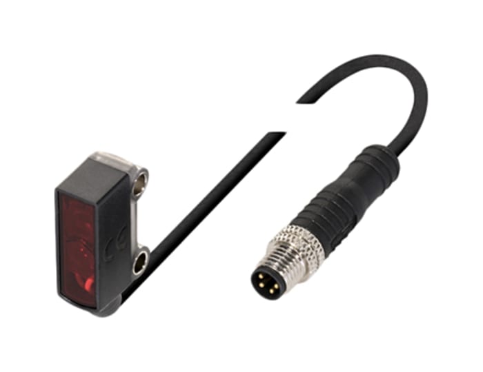 BALLUFF Fotoelektrik Sensör, Thru-Beam (Verici ve Alıcı), Algılama Aralığı: 0 → 2000 mm, PNP, Stil: Blok