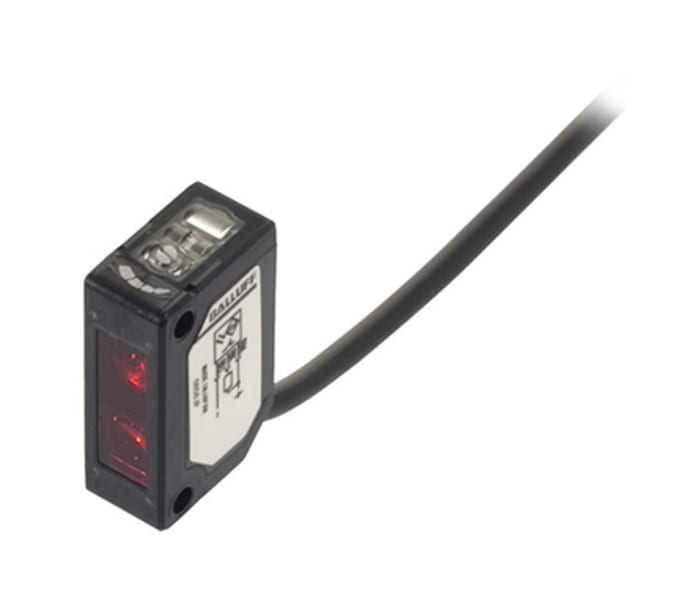 BALLUFF Diffuse Photoelectric Sensor, Block Sensor, 40 mm → 200 mm Detection Range