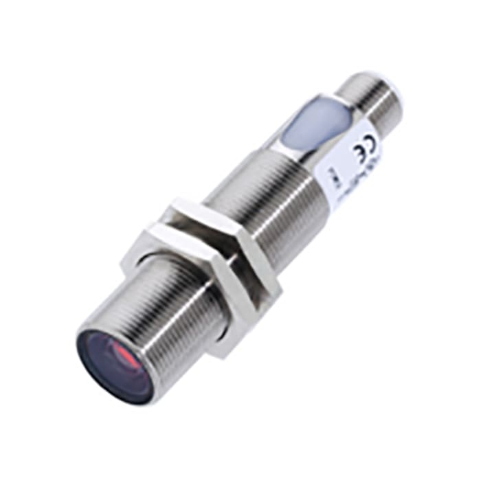 Fotocélula de cuerpo cilíndrico BALLUFF, Sistema Difuso, alcance Máximo de 600 mm, salida PNP, Conector Cableado M12,
