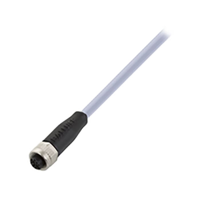 BALLUFF Straight Female 4 way M8 to 4 way Unterminated Sensor Actuator Cable, 5m