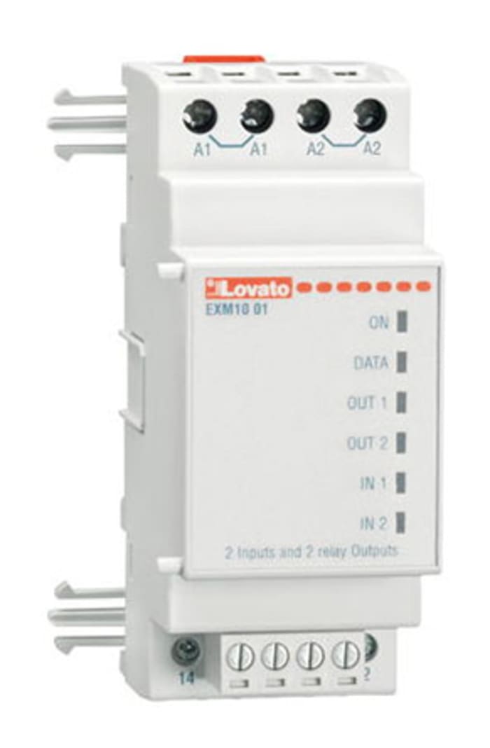 Módulo de expansión de autómata programable Lovato EXM, para usar con Productos modulares
