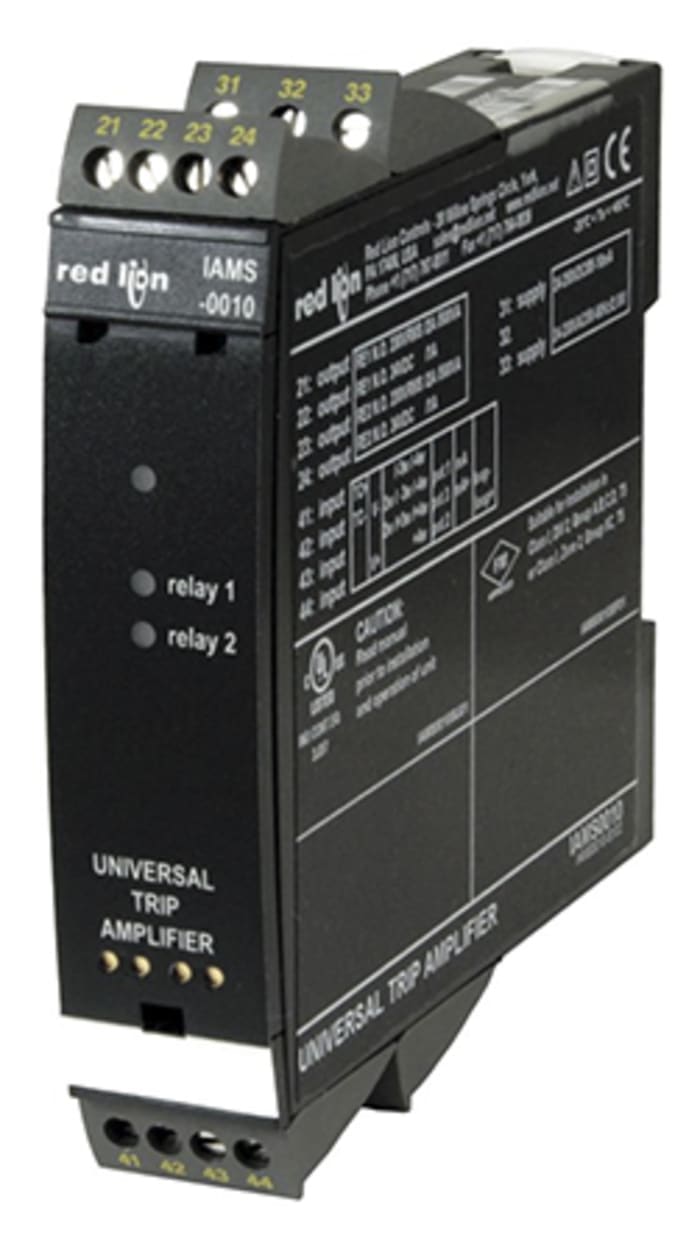 Red Lion Signal Conditioner, Universal Input, Current, Voltage Output, 253 V ac, 300V dc Supply