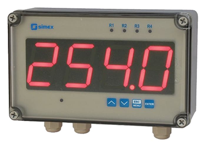 Simex LED Digital Panel Multi-Function Meter for Voltage
