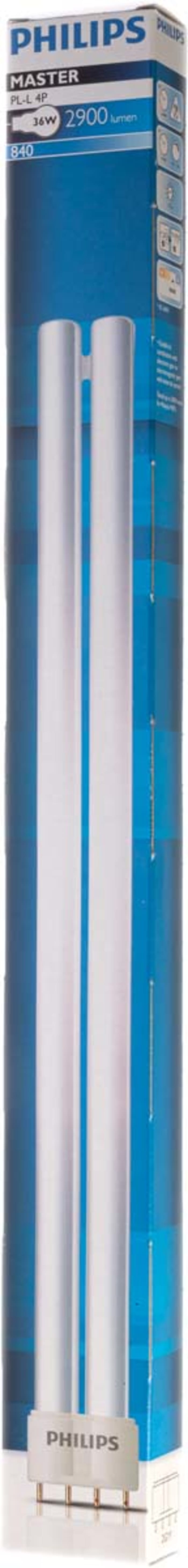 36PLL840 Philips Lighting 2G11 Twin Tube Shape CFL Bulb 36 W