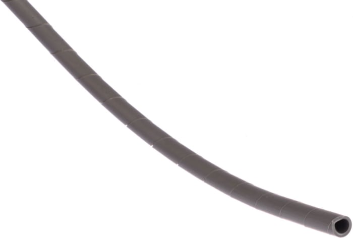 HellermannTyton Spiral Wrap, I.D 4.1mm, 8.2mm Polyolefin