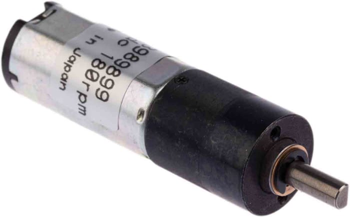 Canon Geared DC Geared Motor, 24 V dc, 49 mNm, 155 rpm, 4mm Shaft Diameter