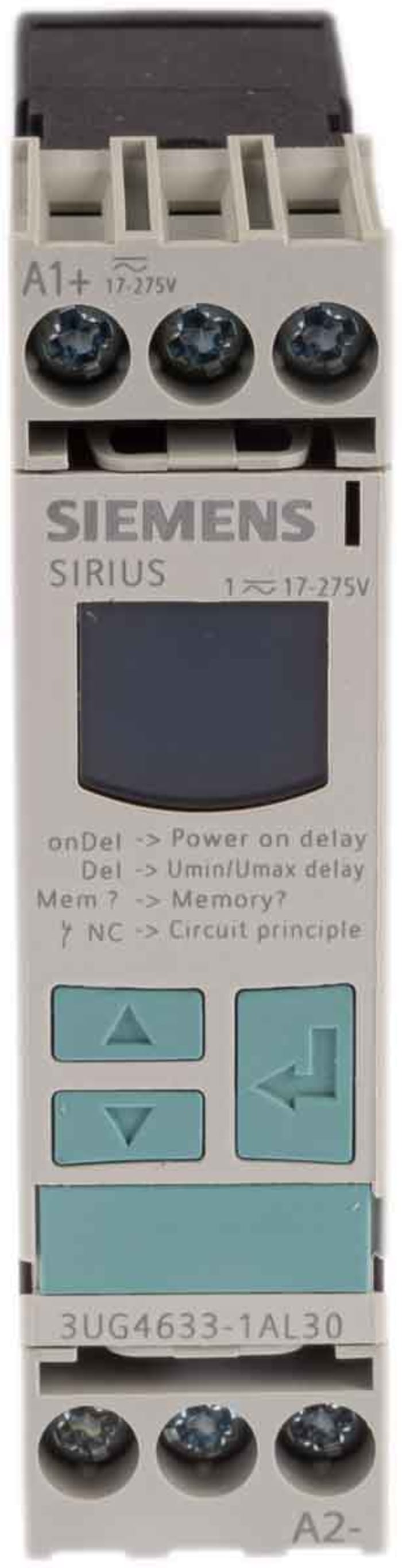 3UG46331AL30 Siemens Siemens DIN Rail Voltage Monitoring Relay, 17 →