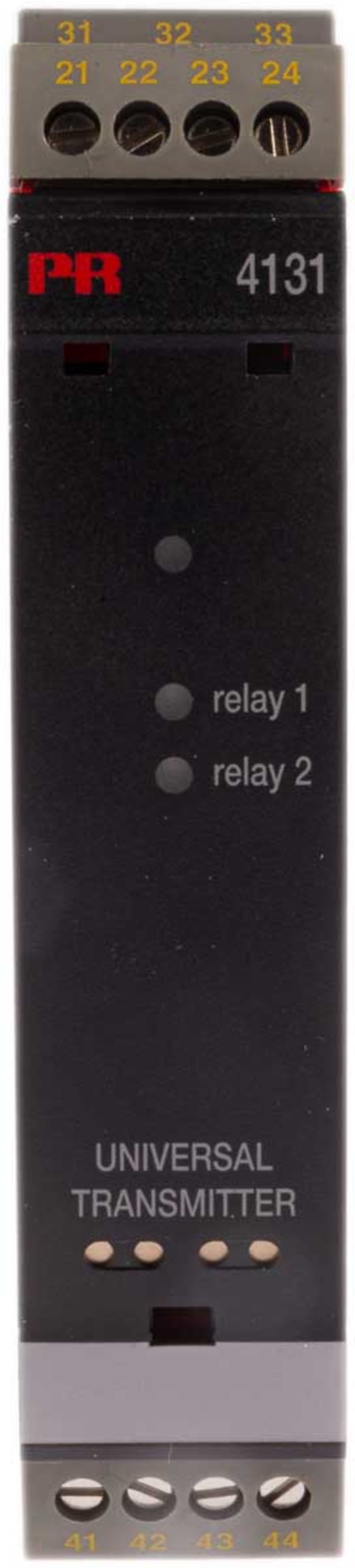PR Electronics 4100 Series Universal Transmitter, Universal Input, Relay Output, 19.2 → 300 V dc, 21.6 →