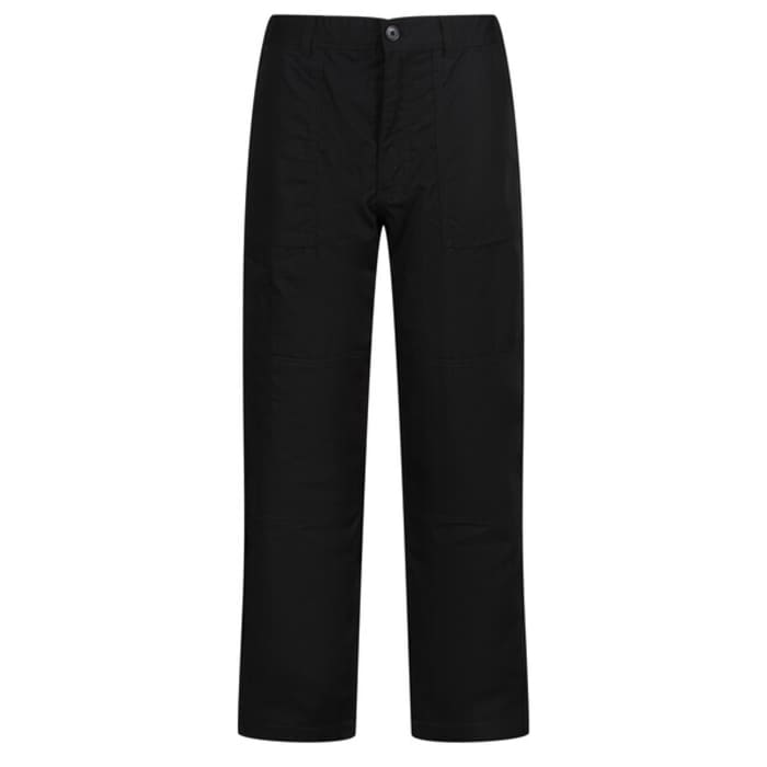 Regatta Professional TRJ331 's Black Trousers Water Repellent, Size Long 34in W 33in L