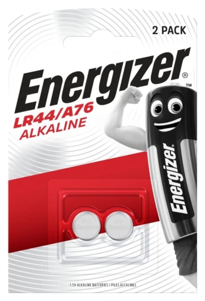 Energizer Manganese Dioxide 1.5V, LR44 Battery
