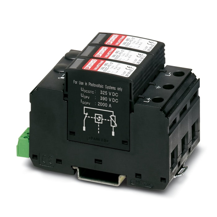 Phoenix Contact 1 Phase Surge Arrester, 2kV, DIN Rail Mount