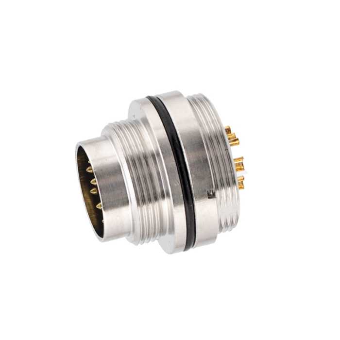RS PRO Industrial Circular Connectors, 8 Contacts, Panel Mount, M16 Connector, Socket, Male, IP67