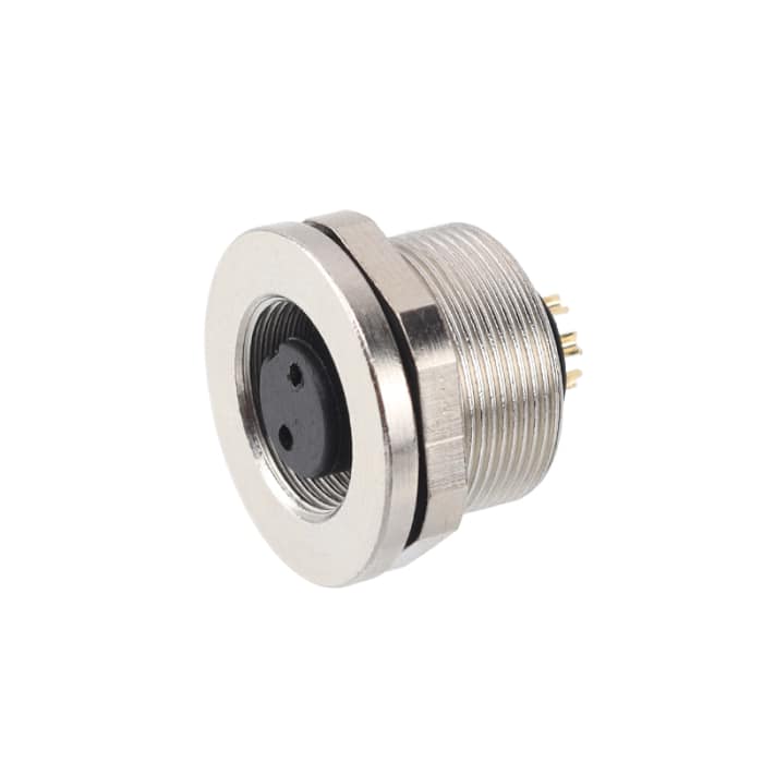 RS PRO Industrial Circular Connectors, 2 Contacts, Panel Mount, M9 Connector, Socket, Female, IP67