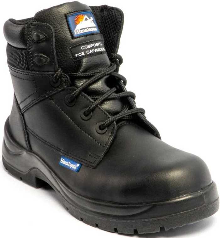 Himalayan 5114 Black Composite Toe Capped Unisex Safety Boots 5, EU 39 EN ISO 20345:2011