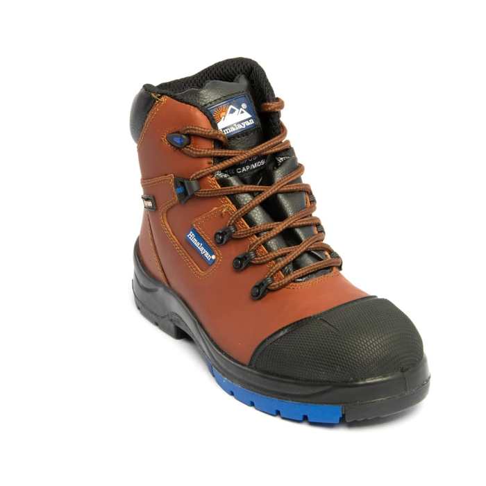 Himalayan 5161 Brown Composite Toe Capped Unisex Safety Boots, UK 4, EU 38