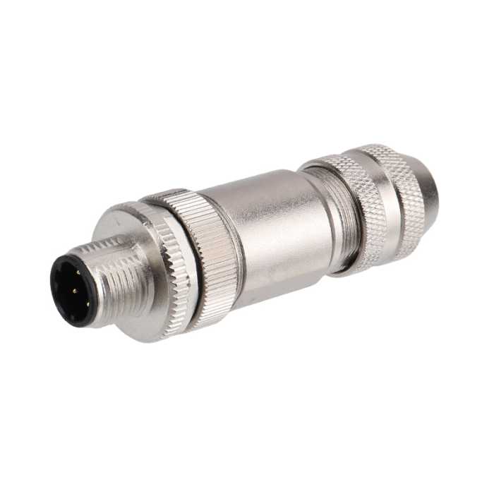 RS PRO Industrial Circular Connectors, 4 Contacts, Cable, M12 Connector, Plug, Male, IP67
