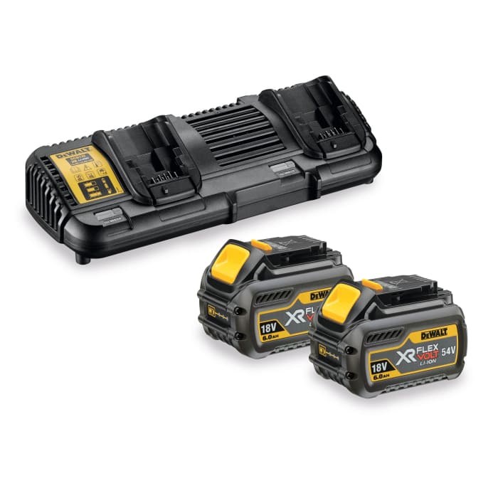 DCB132T2 QW DeWALT DeWALT DCB132T2 QW Power Tool Charger for use with Power Tool 134 735 RS Components