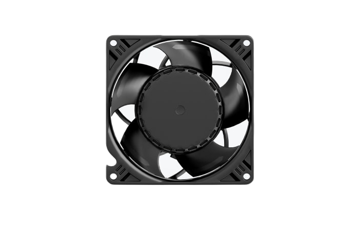 ebm-papst Axial Fan, 240 V ac, AC/DC Operation, 48m³/h, 1.3W, 31mA Max, IP65, 92 x 92 x 38mm