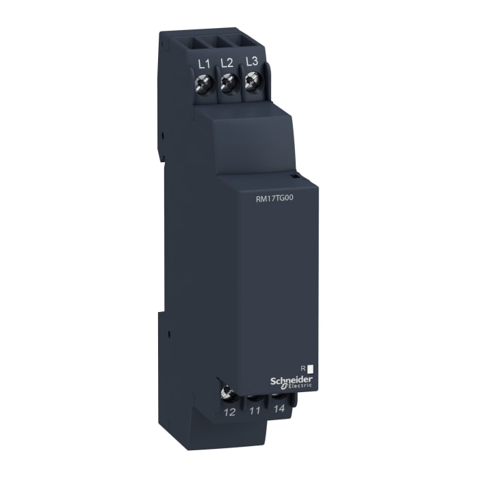 Schneider Electric Phase Monitoring Relay, 3 Phase, SPDT, 183 → 528 V, DIN Rail