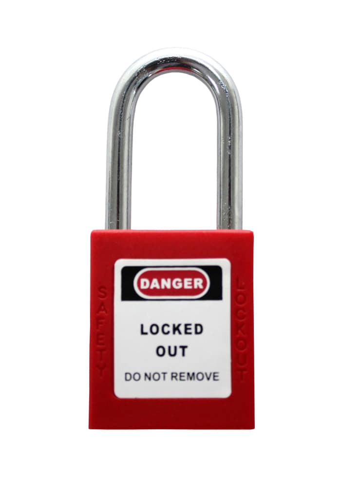 Ideal Industries Steel Padlock, 38mm Shackle