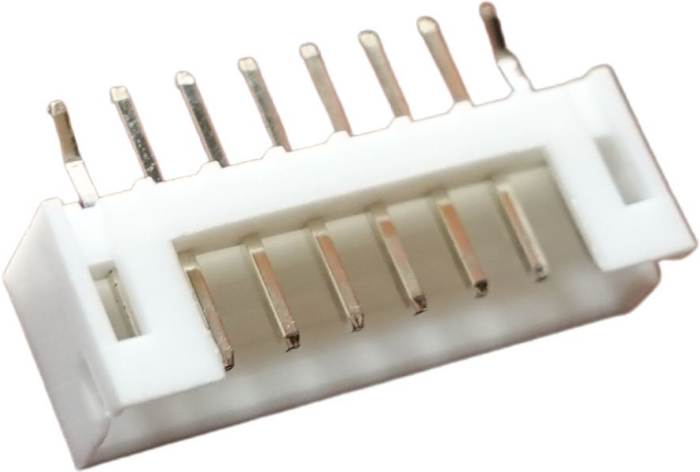 RS PRO Straight Through Hole PCB Header, 8 Contact(s), 2 mm Pitch, 1 Row, Shrouded