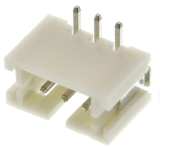 RS PRO Straight Surface Mount PCB Header, 3 Contact(s), 2mm Pitch, 1 Row(s), Shrouded