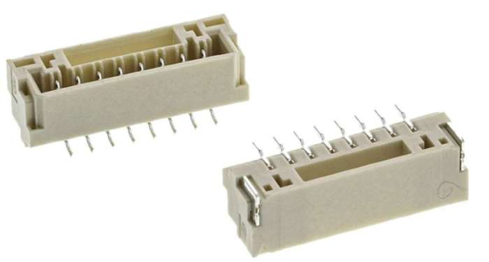RS PRO Right Angle Surface Mount PCB Header, 8 Contact(s), 1.25mm Pitch, 1 Row(s), Shrouded