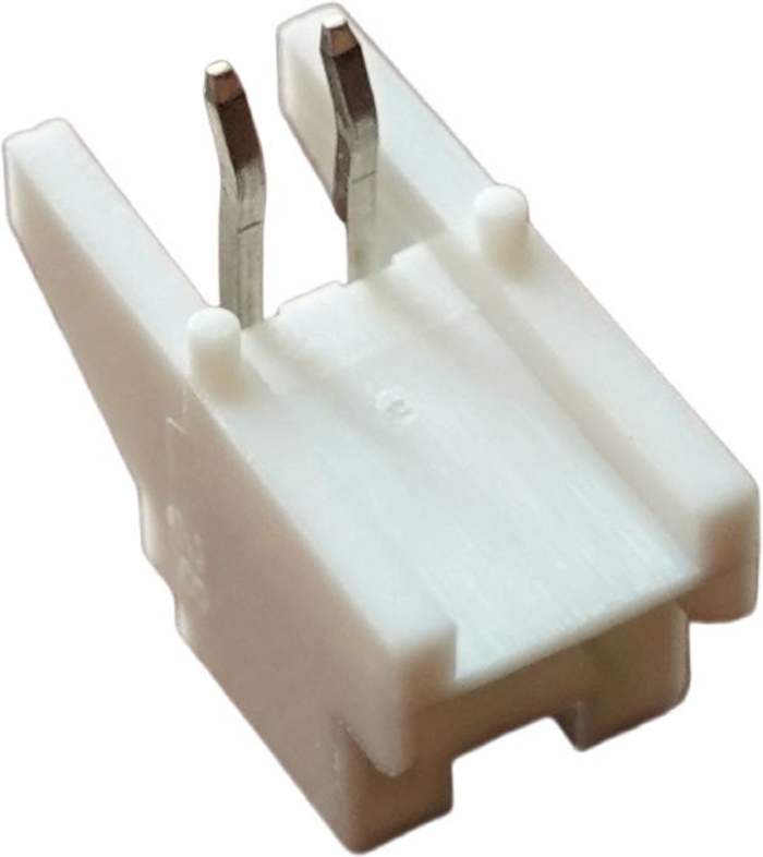 RS PRO Right Angle Through Hole PCB Header, 2 Contact(s), 2mm Pitch, 1 Row(s), Shrouded