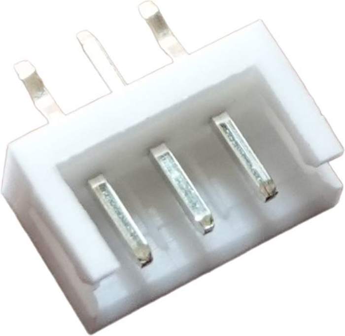 RS PRO Straight Through Hole PCB Header, 3 Contact(s), 2.5 mm Pitch, 1 Row(s), Shrouded