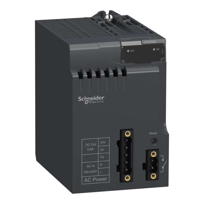 Schneider Electric Modicon M340 Series PLC Power Supply for Use with Modicon M340, 100 → 240 V ac