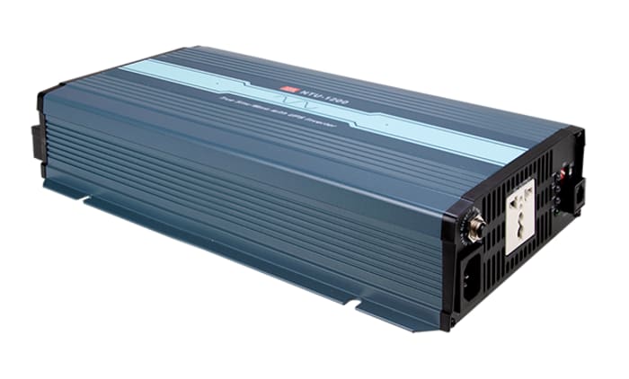 Inverseur de courant, Onde sinusoïdale pure, 12V c.c. / 200/220/230/240V c.a. - 1200W