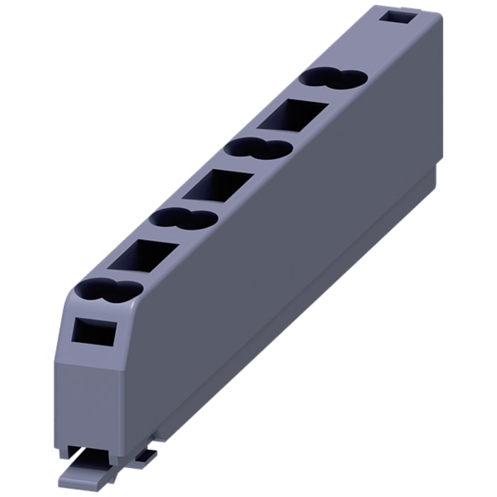 Siemens 3ZY1141 Series Terminal Block, Spring Terminal Termination