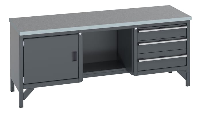 41002072.77v Bott | Bott 41002072.77v Sheet Steel Workbench, 325kg Max ...