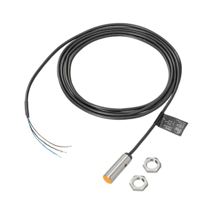 ifm electronic IF6041 Threaded Barrel Inductive Proximity Sensor, M12 x 1 PNP IF6 36V dc 2 mm 36 V dc 150mA