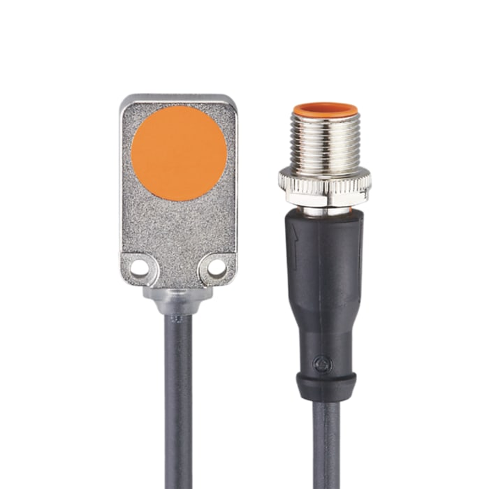 ifm electronic IQ2007 Rectangular Inductive Proximity Sensor, M12 NPN IQ 30V dc 8 mm 35 V dc 100mA