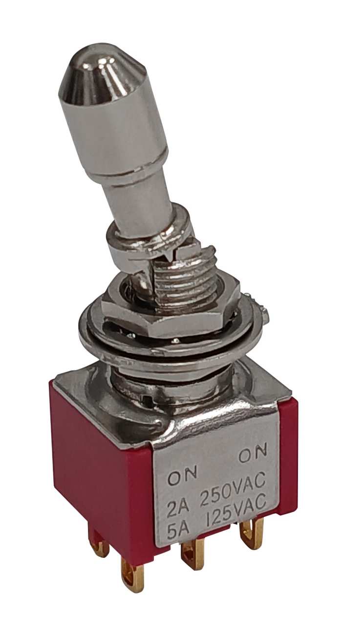 RS PRO | RS PRO Toggle Switch, Panel Mount, On-On, DPDT, Solder Lug ...