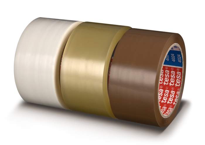 Tesa 4024 Brown Packing Tape, 66m x 75mm
