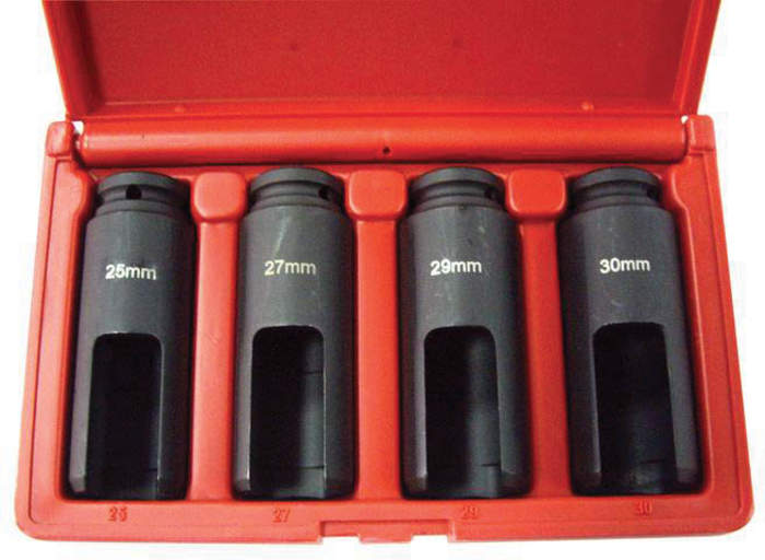 SAM 4-Piece Imperial 1/2 in Standard Socket Set, 6 point